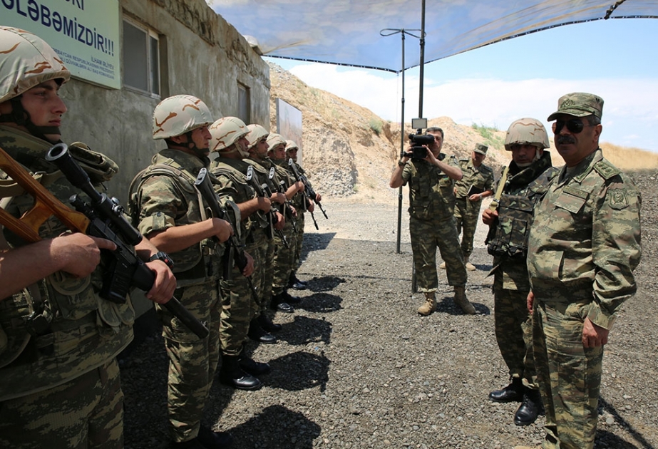 Defense Ministry leadership visits frontline zone