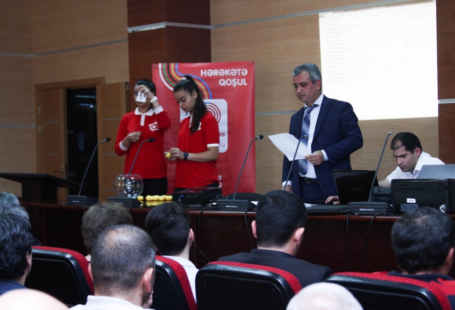 “Olimpiya hərəkatı” proqramı üzrə respublika birinciliyinin final mərhələsinin püşkü atılıb