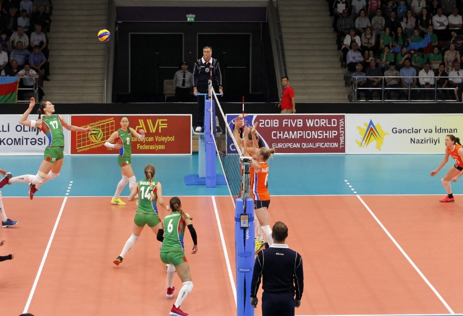 Qadın voleybolçularımız dünya çempionatının final mərhələsinə vəsiqənin bir addımlığında