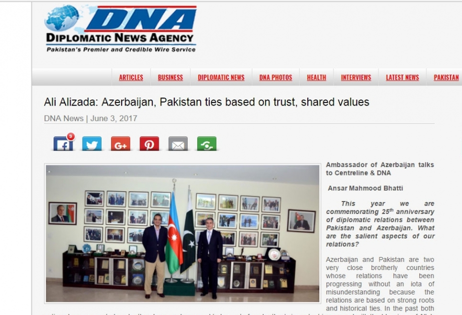 Pakistani public informed about Azerbaijan`s realities