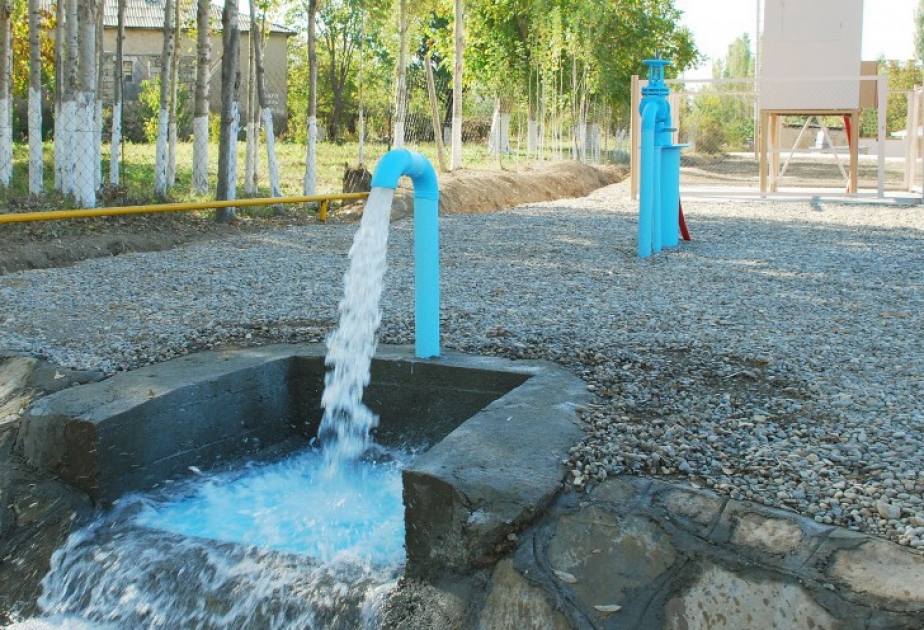 10,5 Mio. AZN für weitere Verbessrung der Wasserversorgung 136 Siedlungen bereitgestellt