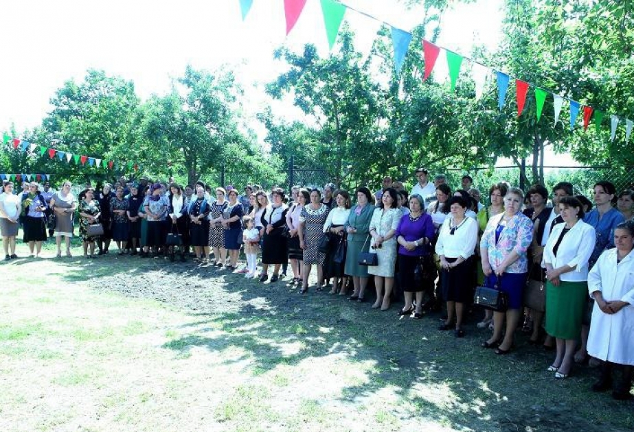 В Загатальском районе сданы в эксплуатацию индивидуальные дома для семей инвалидов и шехидов