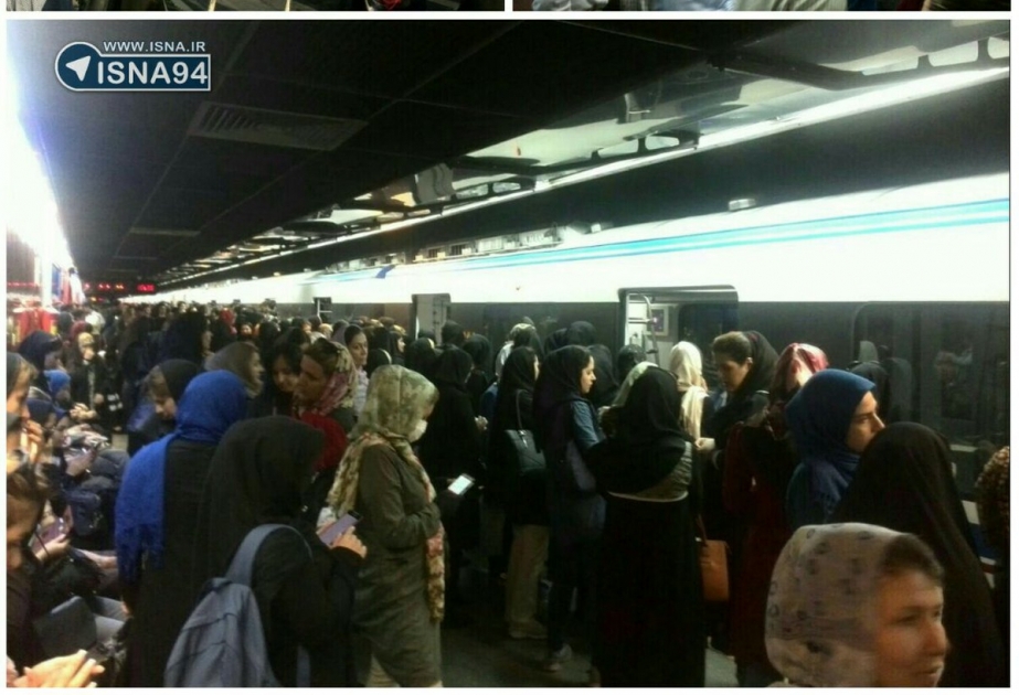 Tehran metrosunda qatarların toqquşması nəticəsində 50-dək insan xəsarət alıb