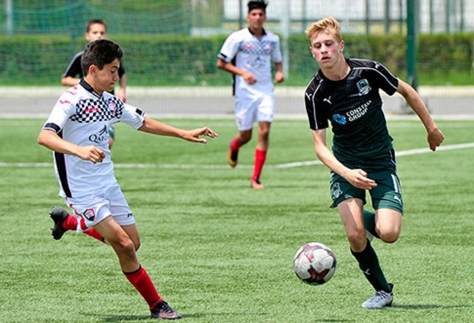 “Qəbələ”nin U-14 komandası beynəlxalq turnirdə beşinci yer uğrunda mübarizə aparacaq