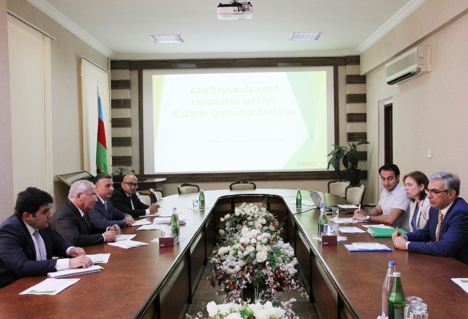 Un groupe de recherche de la Banque mondiale évalue les risques du secteur agraire en Azerbaïdjan
