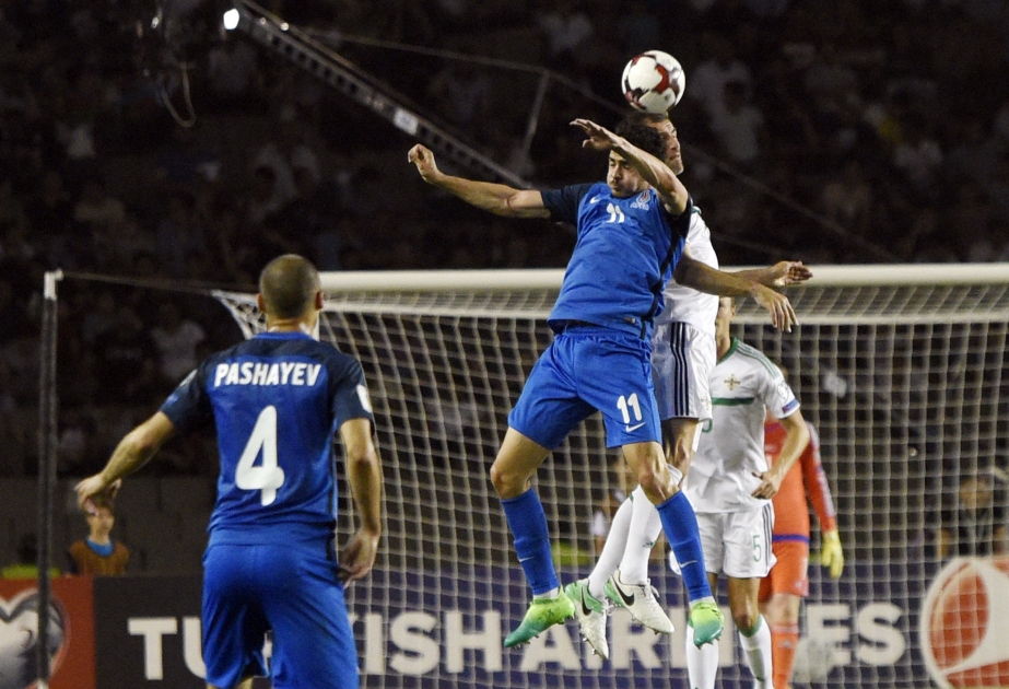 Le match Azerbaïdjan-Irlande du Nord terminé