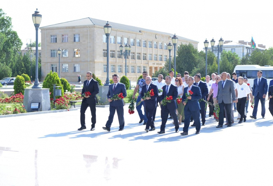 Beynəlxalq boks turnirinin iştirakçıları Heydər Əliyev Muzeyində olublar