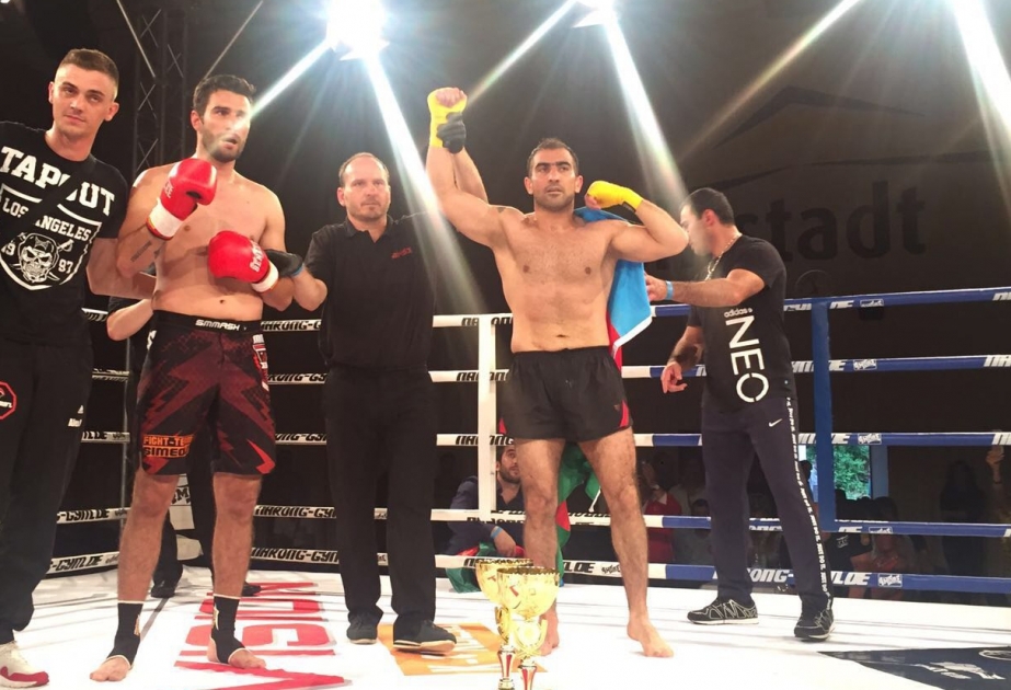 Azerbaijani kickboxer wins international tournament
