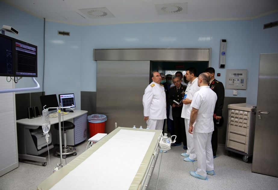 Türkiyə nümayəndə heyəti Baş Klinik Hospitalda