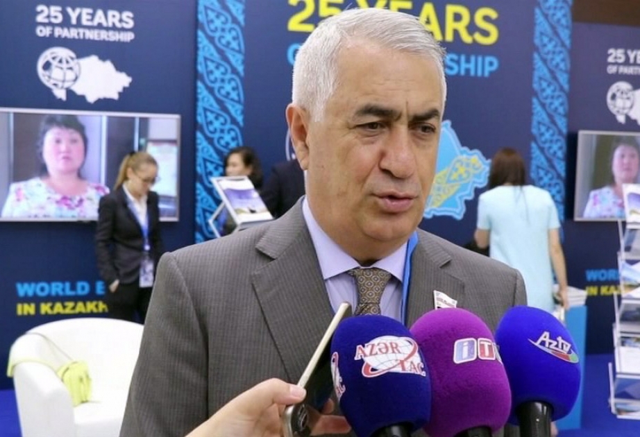 Azerbaijani delegation joins Astana Economic Forum