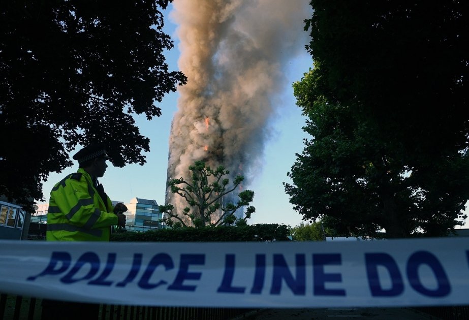 Britaniya polisi: Londonda yanğın azı 79 nəfərin həyatına son qoyub