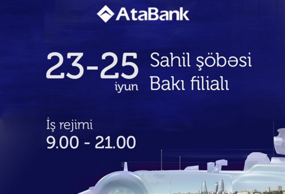 Branches of AtaBank OJSC will work extended hours