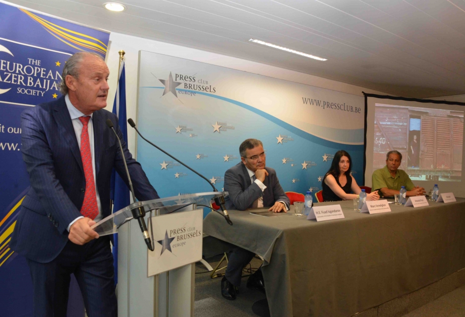 Stark reminders of Azerbaijan’s IDP plight come to Brussels