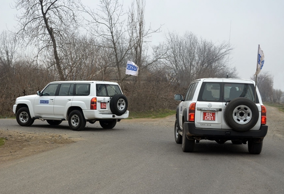 OSCE holds monitoring on Azerbaijan-Armenia state border