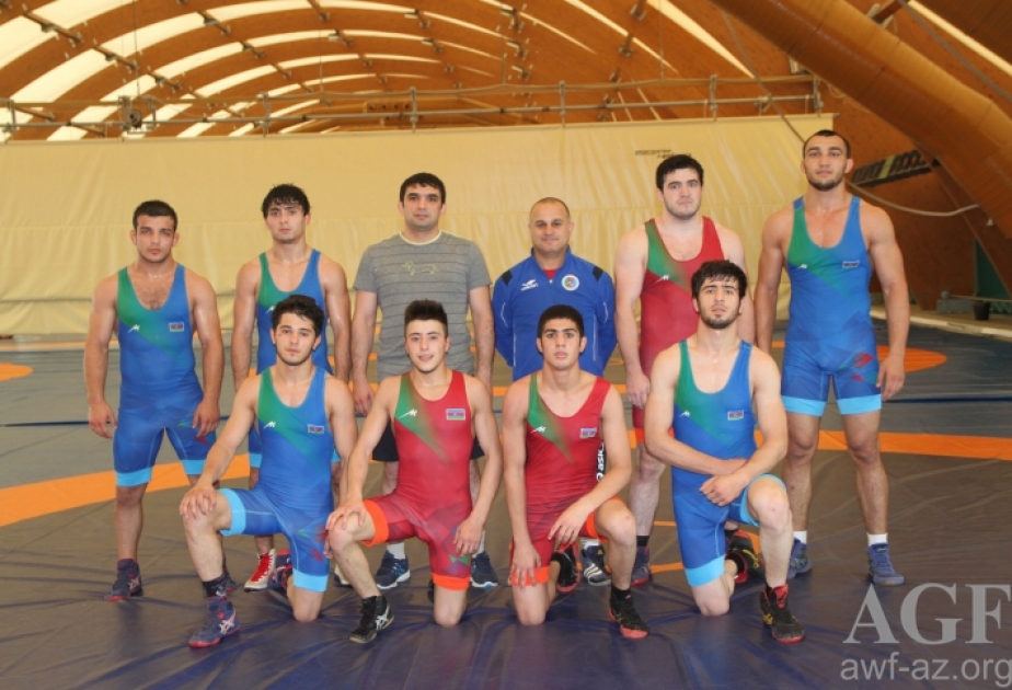 Gənc güləşçilərimiz Avropa çempionatında mübarizə aparacaqlar