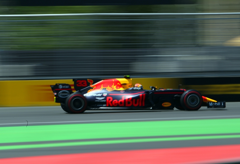Formula-1 Azərbaycan Qran-Prisinin birinci günündə “Red Bull Racing" komandasının pilotları fərqləniblər