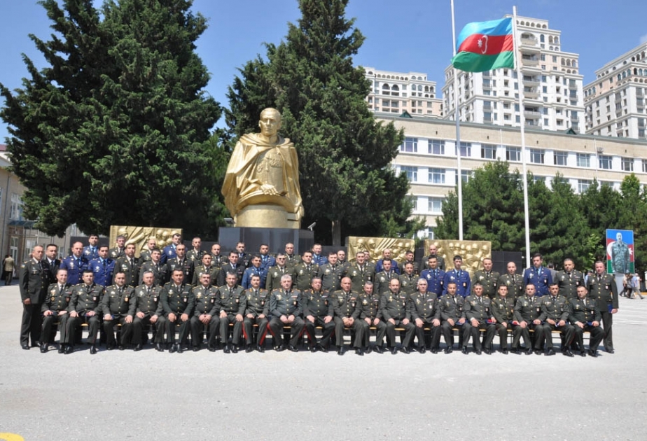 Silahlı Qüvvələrin Hərbi Akademiyasında buraxılış mərasimi olub