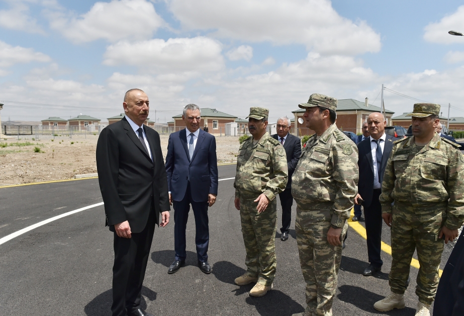 President Ilham Aliyev toured Jojug Marjanli village