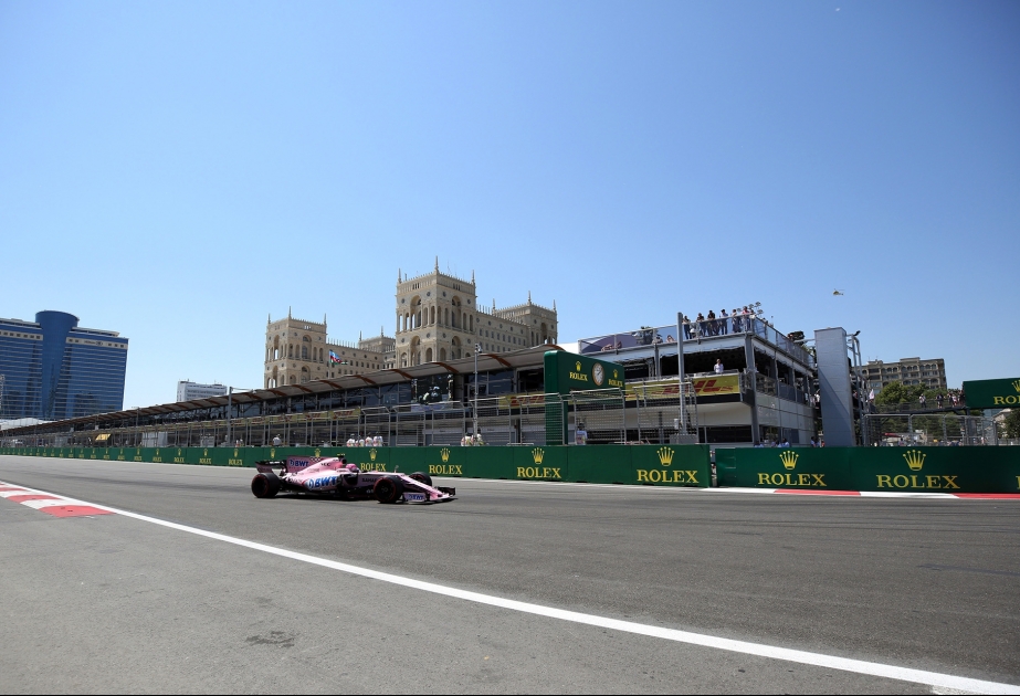 Formula-1 Azərbaycan Qran-Prisinin üçüncü sərbəst yürüşü başlayıb