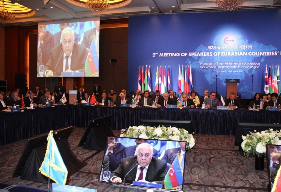 Ogtay Asadov: Concerted efforts of parliaments of Eurasian countries may bring about solution to regional problems
