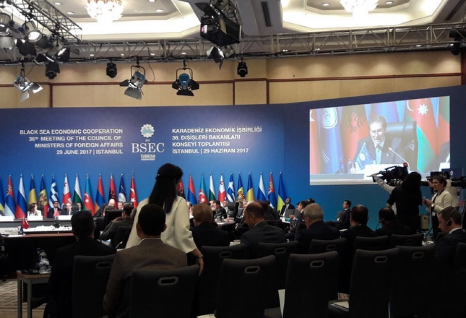 انعقاد الاجتماع الـ36 لمجلس وزراء خارجية منظمة التعاون الاقتصادي لحوض البحر الأسود
