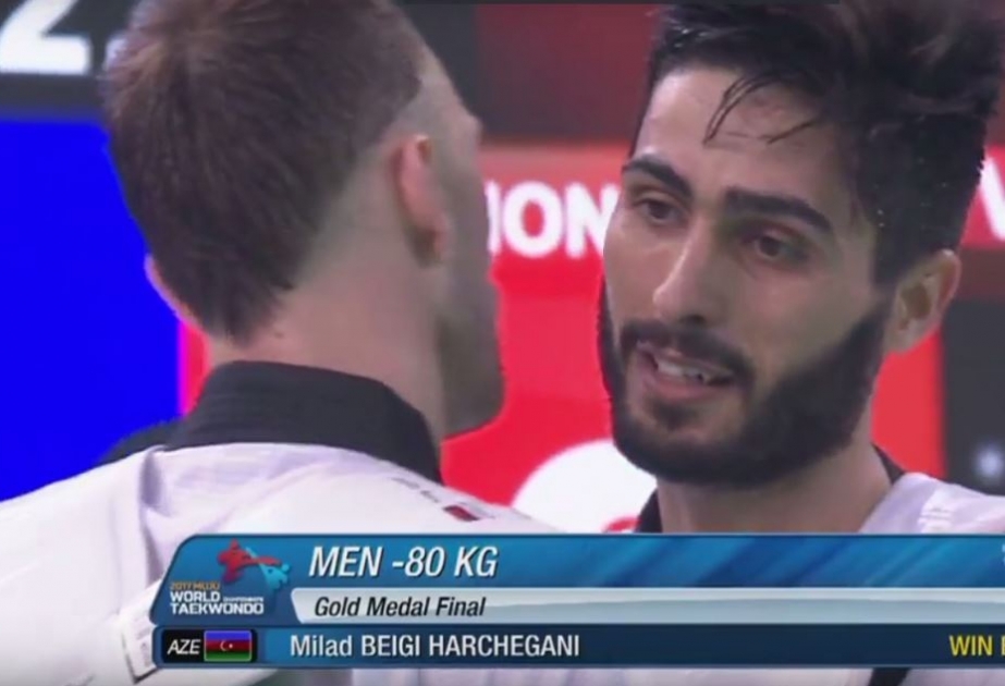 Taekwondo : Milad Beigi Harchegani remporte les Championnats du monde