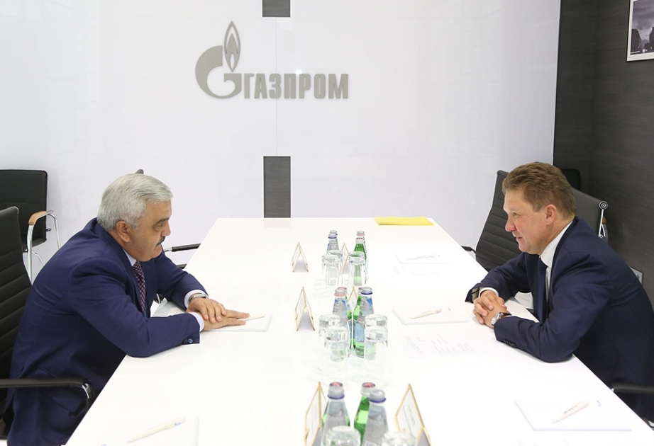 SOCAR, Gazprom discuss cooperation issues