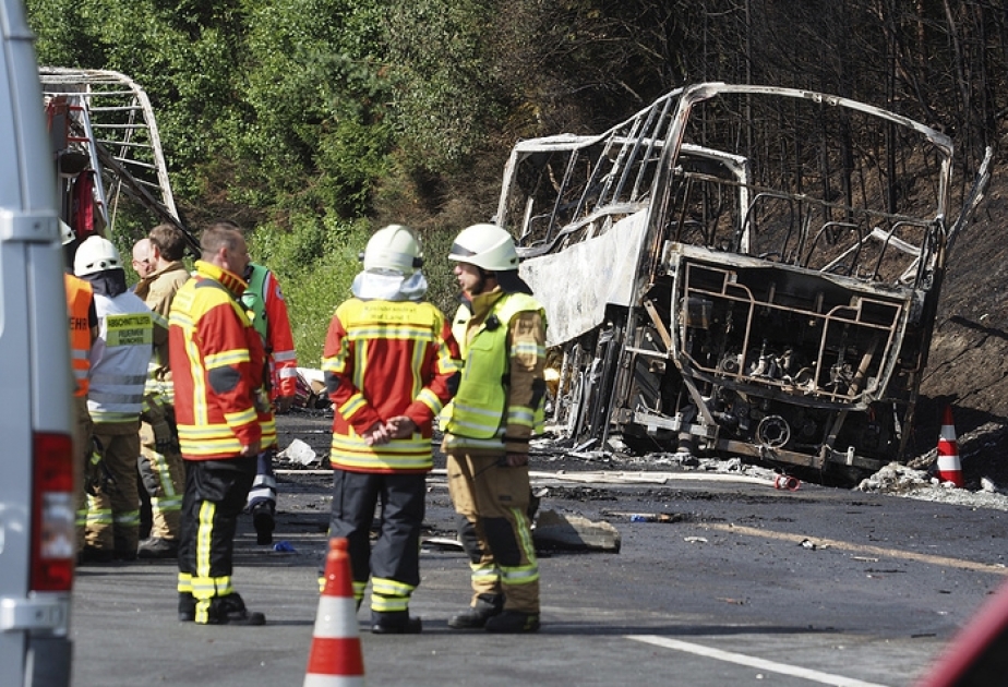 Судьба пропавших без вести 17 пассажиров сгоревшего в Баварии автобуса неизвестна