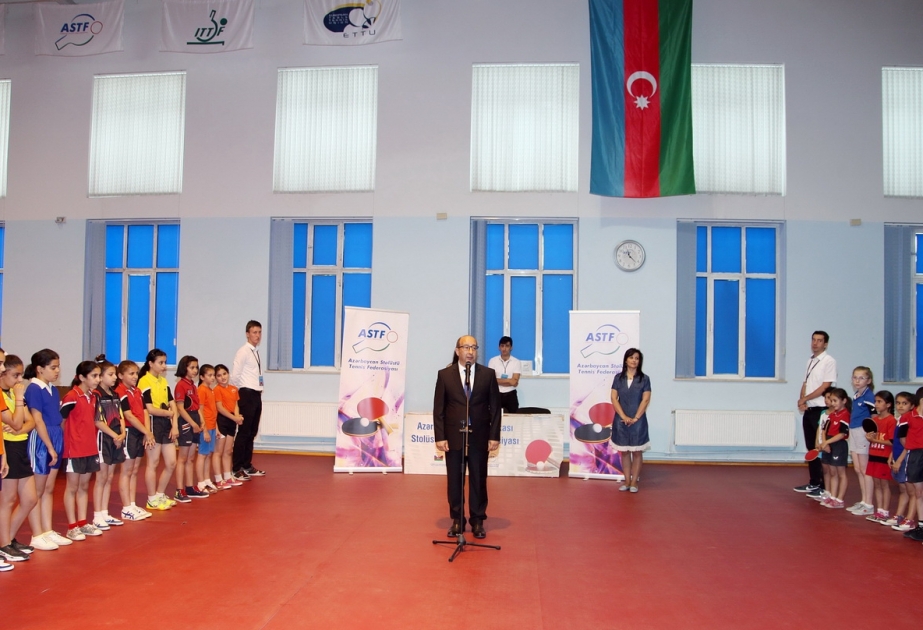 Stolüstü tennis üzrə Azərbaycan birinciliyinə start verilib