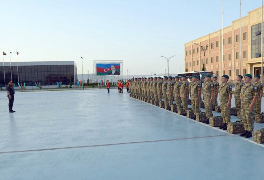 Azerbaijani peacekeepers sent to Afghanistan