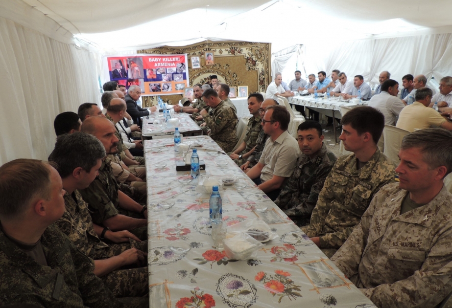 Foreign media representatives attend memorial event for two-year-old Zahra killed in Armenian shelling
