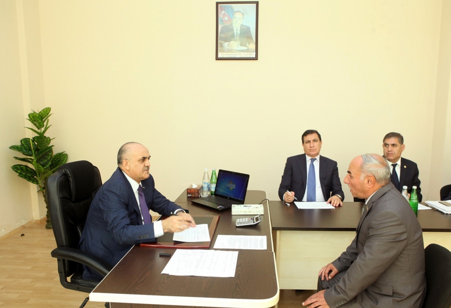 Глава Минтруда принял в Астаре граждан из южного региона