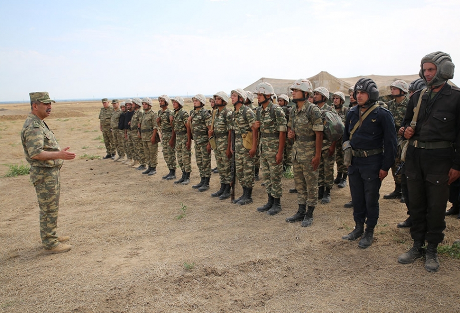 Defense Minister inspects combat readiness of units and formations on the front line