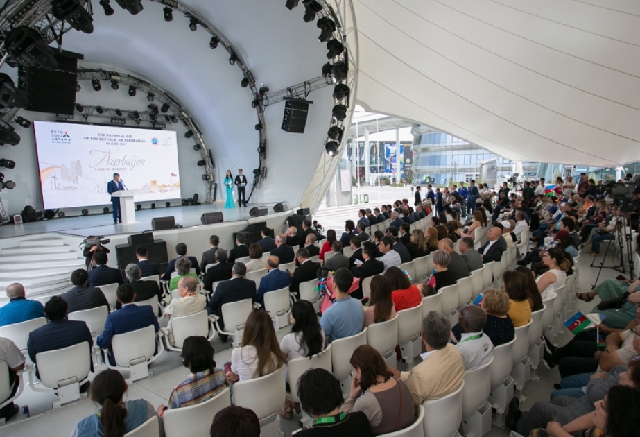 Astana : le pavillon Azerbaïdjan organise une Journée nationale au Salon EXPO 2017 - Energie de l’avenir VIDEO