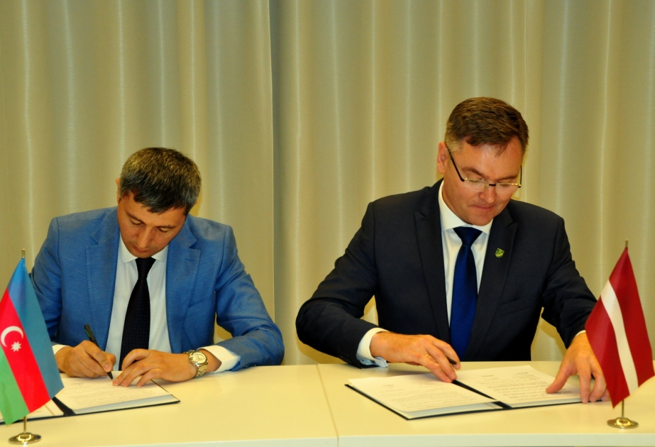 Aserbaidschan und Lettland entwickeln interregionale Zusammenarbeit