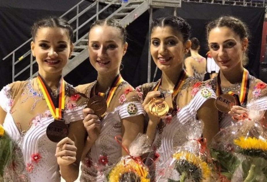 Azerbaijani artistic gymnasts claim 5 medals at Berlin Masters World Challenge Cup 2017