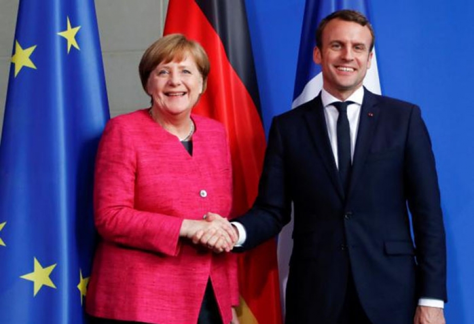 Макрон и Меркель обсудят вопросы безопасности Европы без военной помощи США