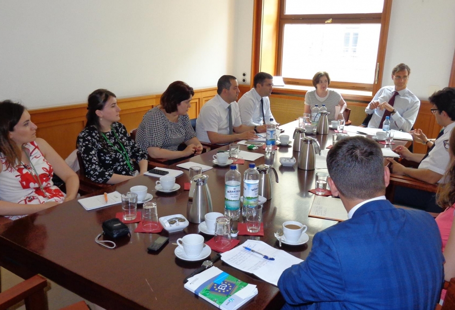 Ombudsman aparatının nümayəndələri Almaniyanın Xarici İşlər Nazirliyində olublar