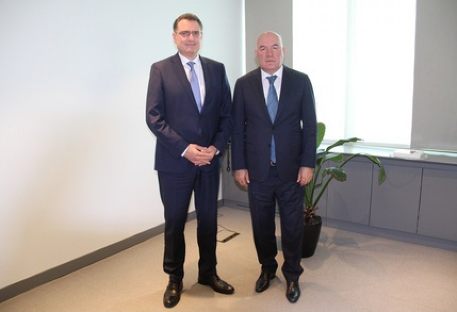 Chairman of Central Bank of Azerbaijan meets his Swiss counterpart