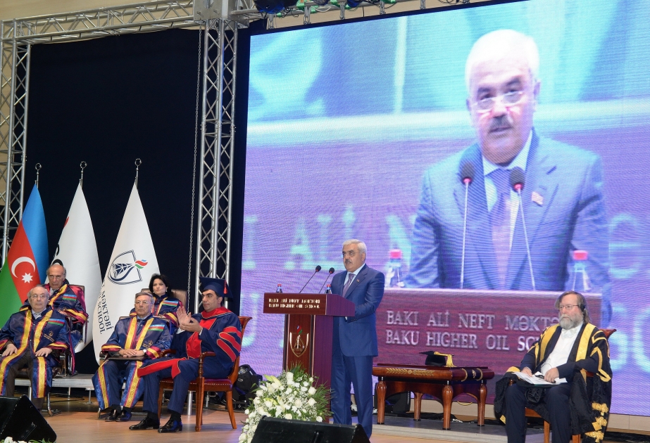 First Graduation ceremony at Baku Higher Oil School