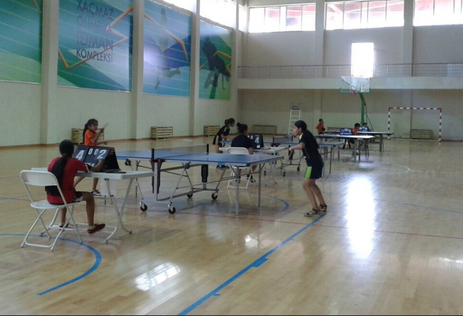 Stolüstü tennis üzrə zona yarışlarının final mərhələsi keçirilir