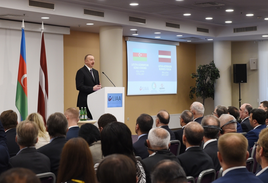 Latviya-Azərbaycan biznes forumu keçirilib YENİLƏNİB VİDEO