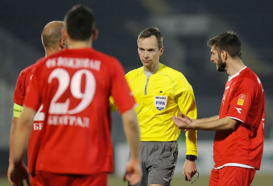 Serbian referees to control Samtredia vs Qarabag match