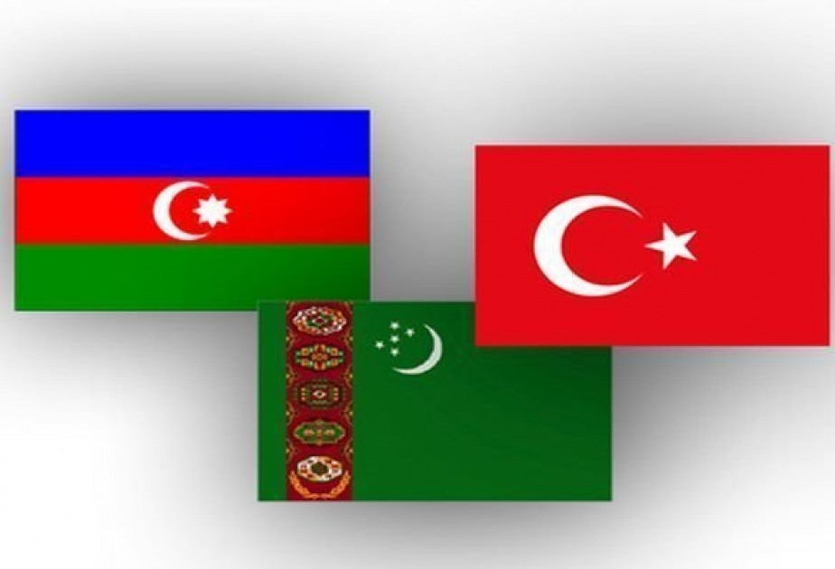 Viertes trilaterales Treffen der Außenminister von Aserbaidschan, Turkmenistan und der Türkei in Baku