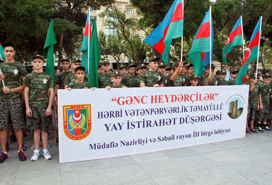 “Gənc heydərçilər” Qusara istirahətə yola salınıb