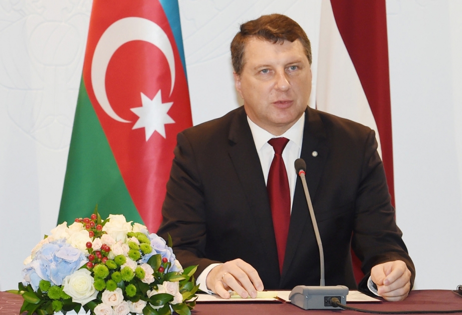 Le président letton : L’Azerbaïdjan est un partenaire important pour la Lettonie