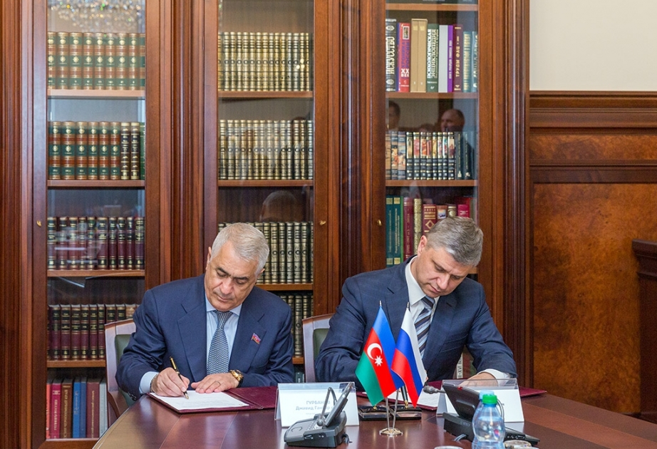 Azerbaijani, Russian Railways ink agreement on cooperation