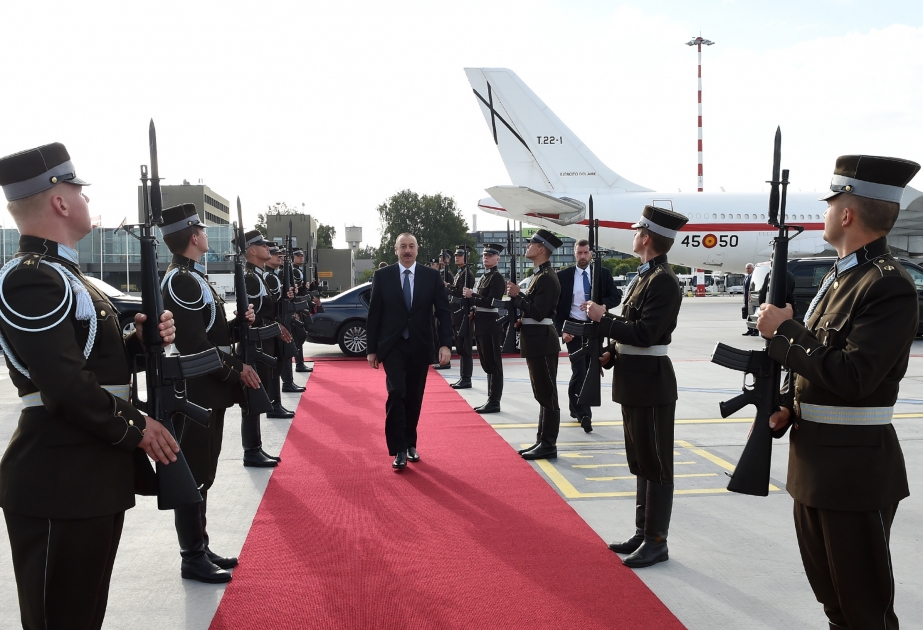 Le président Ilham Aliyev termine sa visite officielle en Lettonie VIDEO