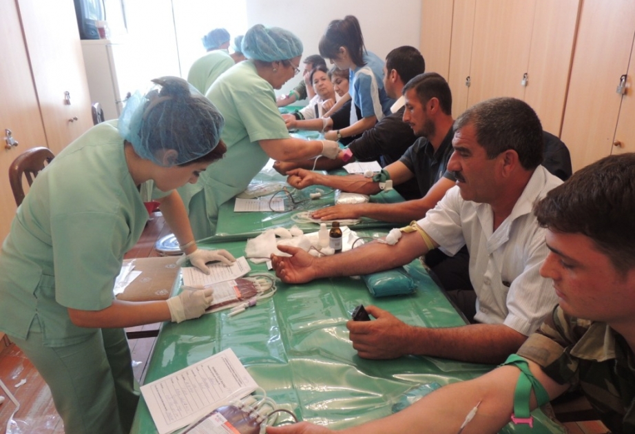 Qəbələdə 225 nəfər qanvermə aksiyasında iştirak edib