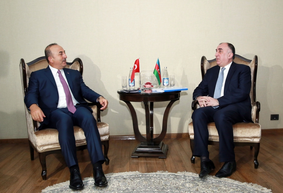 Azerbaijani, Turkish FMs meet in Baku
